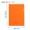 Unique Bargains L-Type Clear Multicolored File Project Pockets - 2 of 4