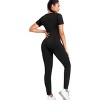 Nebility™ Sauna Suit for Women, Sweat Suit Waist Trainer, Slimming Full Body Jumpsuit, Belly Fat Workout Sweat Suit with Zipper, S - 2XL - 3 of 4