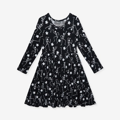 Toddler Funny Bones Twirl Dress - Posh Peanut