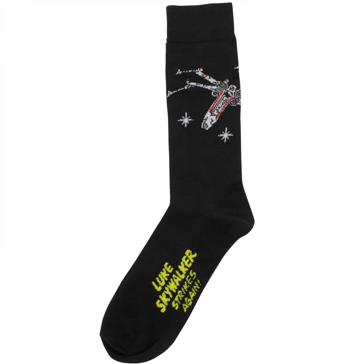 Mens Star Wars Spaceships 5-Pair Pack of Crew Socks - thumbnail 2