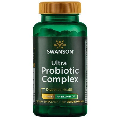 Swanson Ultra Probiotic Complex 30 Billion Cfu 60 Vg Embo Ap.