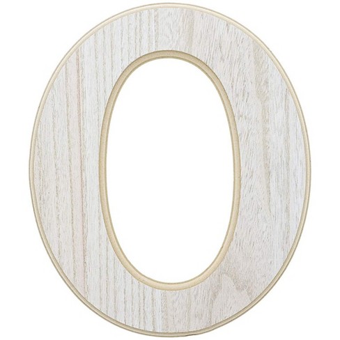 Unfinished Wood Letter O Cutout For Diy Painting Crafts And Wall Decor 10 X 5 X 12 Inches Target