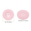 Unique Bargains Resin Craft DIY Round Flat 4-Hole Replacement Sewing Buttons 10 Pcs - 2 of 4