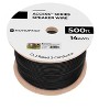 Monoprice Speaker Wire, CL2 Rated, 2-Conductor, 14AWG, 500ft, Black - 3 of 4