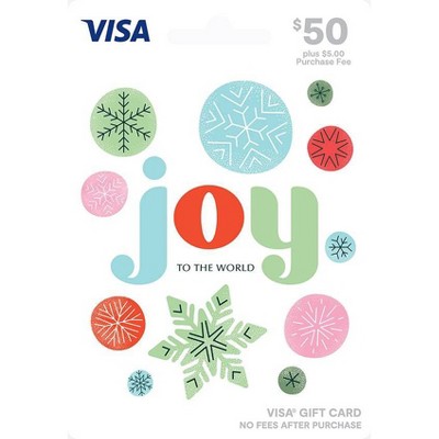 Visa Holiday Gift Card - $50 + $5 Fee