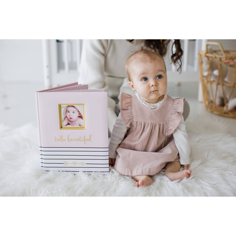 Pearhead Hello Beautiful Baby Memory Book - Pink, 4 of 12