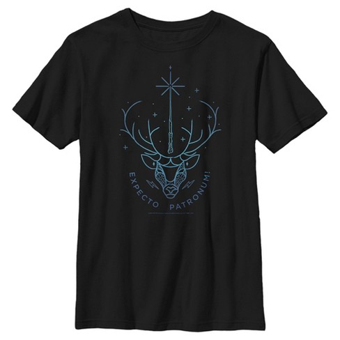 Boy's Harry Potter Stag Patronus Line Art T-Shirt - image 1 of 4