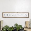 VIP Wood 32 in. White Forever and a Day Sign - 4 of 4