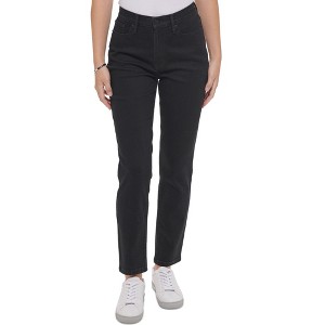 Calvin Klein Womens Solid Slim Fit Jeans - 1 of 1