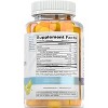 Super Collagen Gummies, Collagen Type I & III Supplement for Healthy Hair, Skin, & Nails, Lemon Flavor, Vitauthority , 60ct - 3 of 4