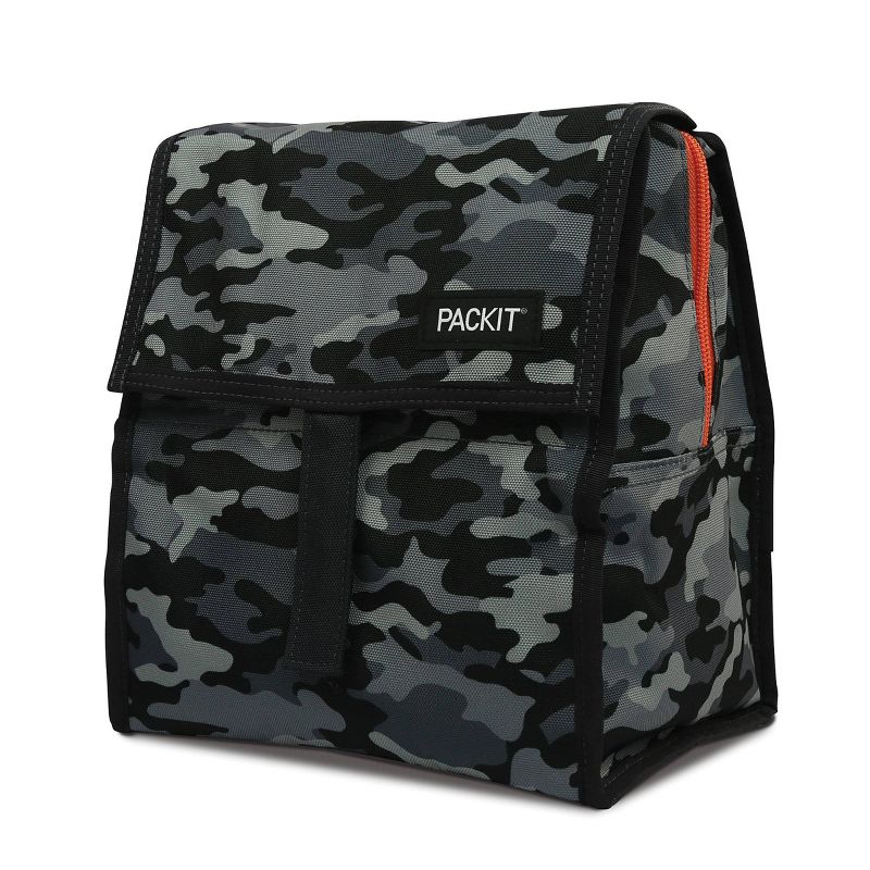 Packit Freezable Lunch Bag - Charcoal Camo, 3 of 8