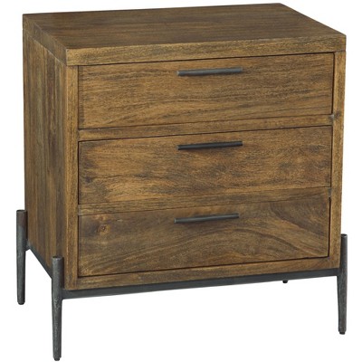Hekman Three Drawer Night Stand 23763 Bedford
