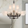 Livex Lighting Rubix 12 - Light Chandelier in  Brushed Nickel - image 2 of 2