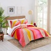 Sunburst Duvet Set Dark Pink/Salmon Pink/Tan - Trina Turk - 2 of 4