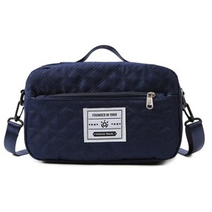 Dimensional diamond pattern Crossbody bag, suitable for leisure commuting, lightweight and easy to carry, essential for daily travel - 1 of 4