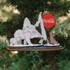 Old World Christmas Ginger Cottages Wooden Ornament for Christmas Tree, Coca-Cola Polar Bears - 2 of 4