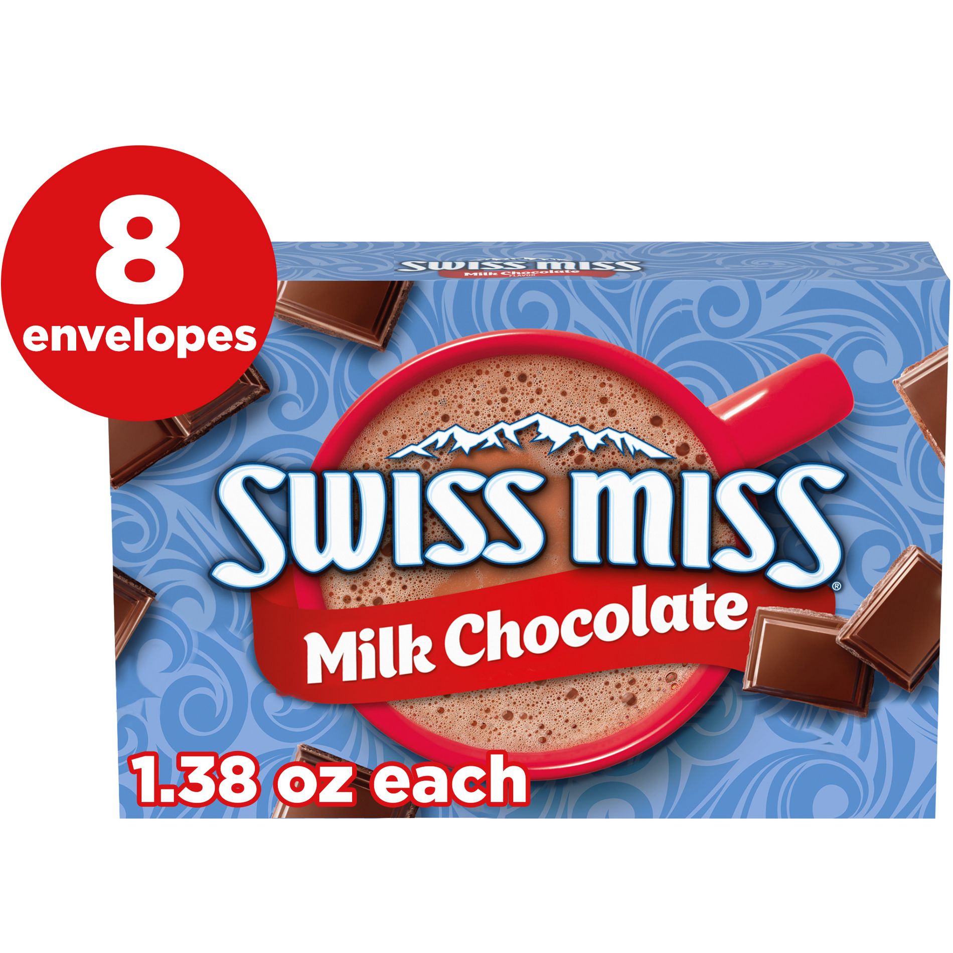 Swiss Miss Milk Chocolate Hot Cocoa Mix - 8ct