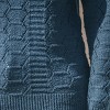 Women's Breezy Cable Knit V-Neck Sweater - Cupshe - 3 of 4