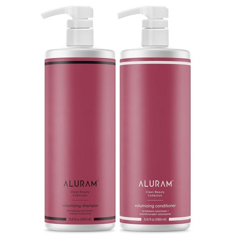 Aluram Volumizing Shampoo And Conditioner (33.8 Oz Xxl Liter Duo Set ...