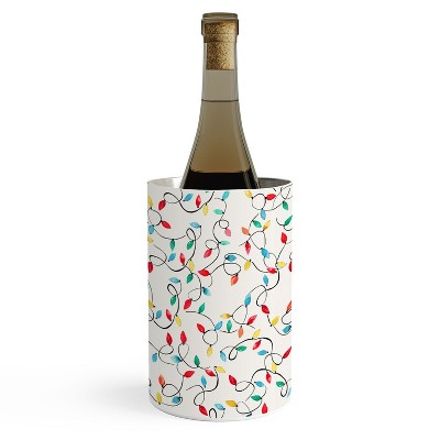 Ninola Design Christmas lights Wine Chiller -Deny Designs