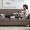 Boppy Total Body Pillow with Removable Pillow Cover - Gray Wispy Leaves - 4 of 4