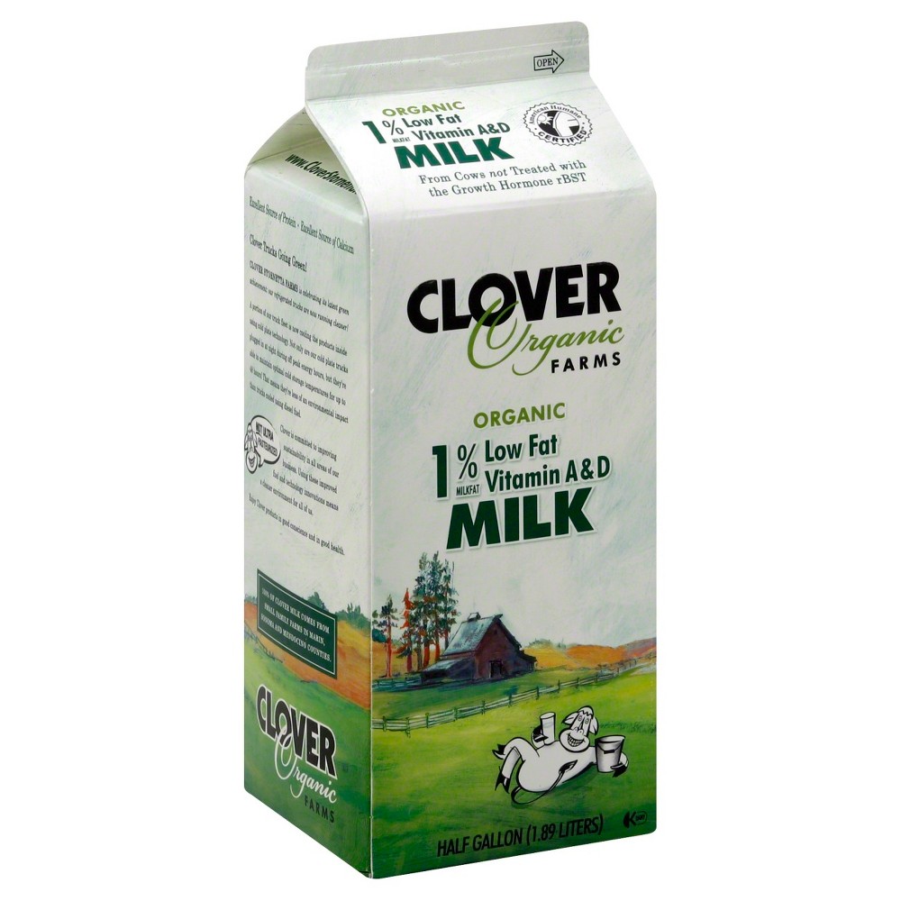 ORGANIC 1% LOW FAT MILK