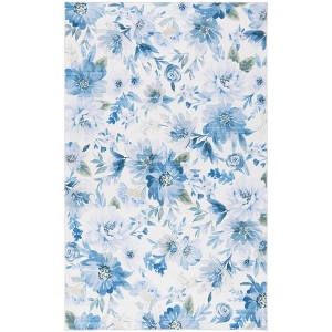 Malibu MBU852 Power Loomed Machine Washable Skid-Resistant Indoor Rugs - Safavieh - 1 of 4