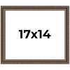PosterPalooza | Sculpted Silver Picture Frame - UV Acrylic, Backing Board, Hanging Hardware Included - 2 of 4