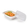 Good Natured Products 24 oz GoodToGo Microwavable Container Compostable PLA - Case of 450 - 2 of 3