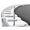 HFYee 8/10/12/14/10*16FT Backyard Trampoline Basketball Kit with Bonus Balls & Safety Enclosure for Ages 8+, Blue - 3 of 4