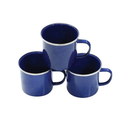 Stansport Deluxe 24-Piece Enamel Tableware Set