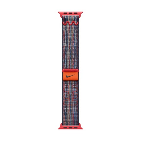 Apple 42mm Blue red Nike Sport Loop Target