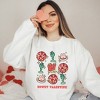 Simply Sage Market Women's Graphic Sweatshirt Cowgirl Valentine Disco Chart - 2 of 3