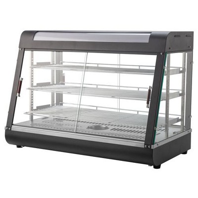Winado 35 in. 1500-Watt 3-Tiers Commercial Food Warmer Display Buffet Server in Black