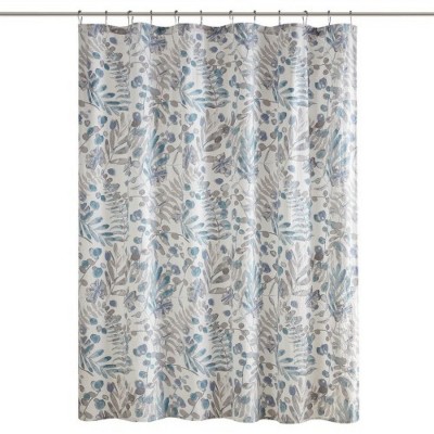 LunaLulinlk Printed Seersucker Shower Curtain