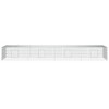 vidaXL 4-Panel Rabbit Cage Animal Playpen - Outdoor Galvanized Iron Enclosure - Silver, 170.5"x42.9"x21.3" - 3 of 4