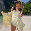 Arkwright Oversized California Beach Towels - (Pack of 4) Absorbent, Quick Drying, Ringspun Cotton Pool Towel, 30 x 70 in - 4 of 4