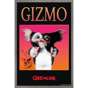 Trends International Gremlins - Gizmo Orange Framed Wall Poster Prints - 1 of 4