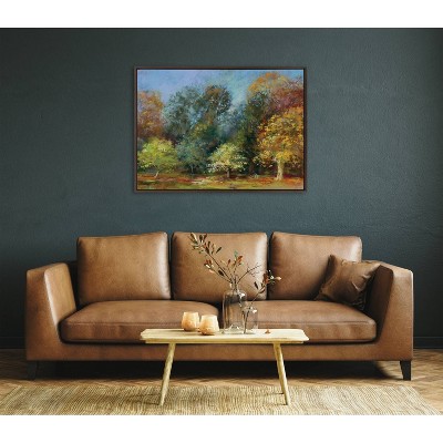 Sylvie Forest Autumn All Day Landscape Canvas Print