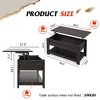 Coffee Table, 39" Lift Top Coffee Table with Hidden Compartment and Storage Shelf - 3 of 4