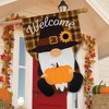 Pilgrim Gnome Thanksgiving Burlap House Flag Humor 28" x 40" Briarwood Lane - 4 of 4