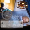 KWPZQEB Ceiling Fans with Lights and Remote, 20" Modern Low Profile Ceiling Fan with 6 Speeds, Flush Mount Fan for Bedroom, Living Room, Black - 4 of 4