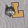 Loyola University Chicago Official Distressed Primary Adult T-Shirt, Athletic Heather - image 2 of 4