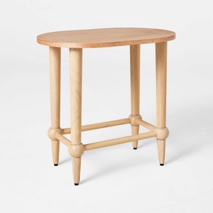 Darner Accent Table Natural Wood - Threshold™ designed with Studio McGee - 1 of 4