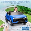 Jojoka 24V Licensed Chevrolet Blazer 2-Seater Kids Ride On SUV, Electric Car w/Remote, 3 Speeds, Music, LED Lights, Suspension - 4 of 4