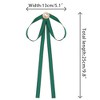 INSPIRE CHIC Women's Wedding Party Satin Brooch Pin Bow Tie with Pearl - 2 of 4