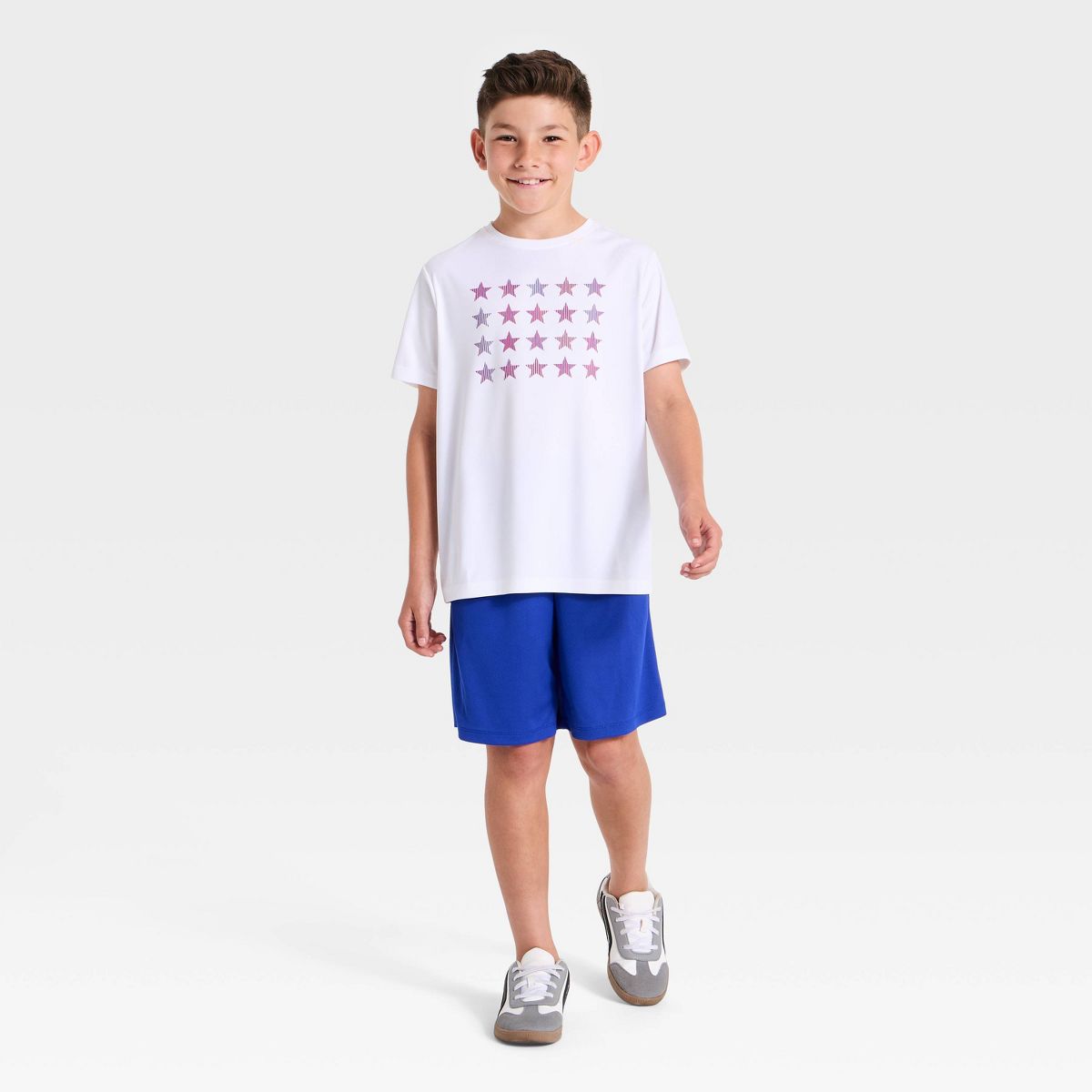Boys' 'At the Knee' Active Mesh Shorts - All In Motion™ - thumbnail 9