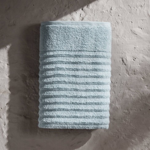 6pc Ribbed Hand Towel Set Light Blue - Isla Jade : Target
