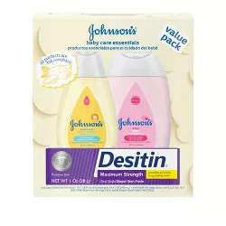 Johnson's Baby Care Essentials Gift Set - 3pc