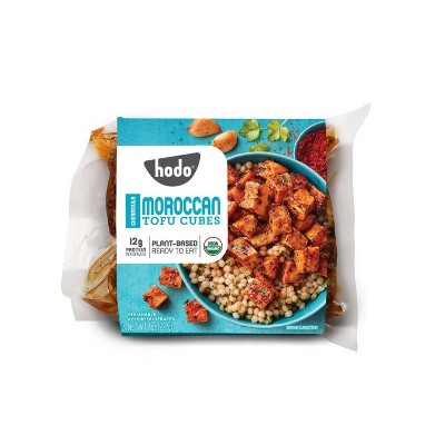 Hodo Plant-Based Organic Vegan Moroccan Tofu Cubes - 8oz